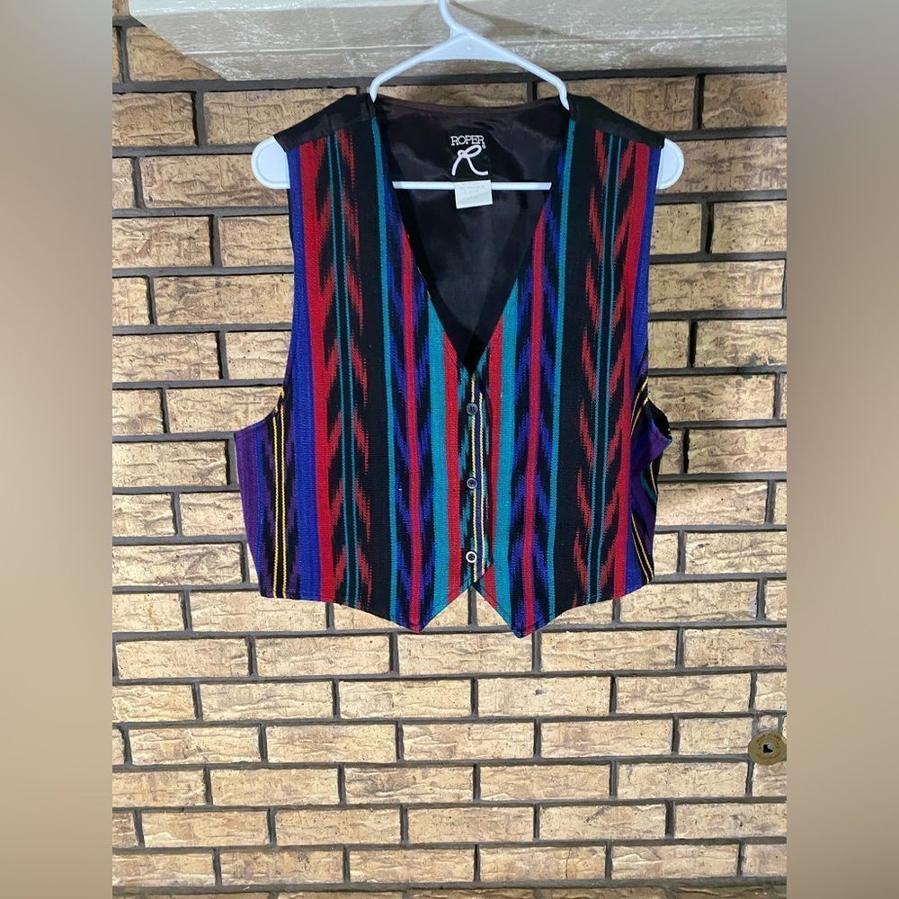 90s roper vest‎